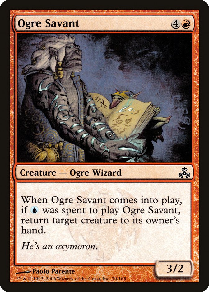 Ogre Savant - Guildpact (GPT)