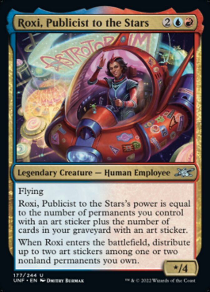 Roxi, Publicist to the Stars - Unfinity (UNF)