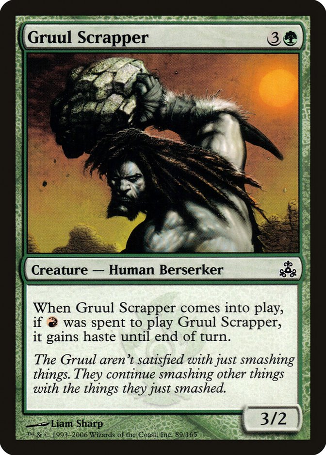 Gruul Scrapper - Guildpact (GPT)