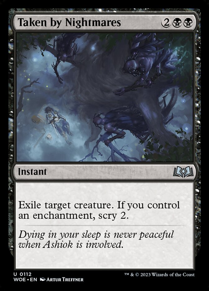 Taken by Nightmares - Wilds of Eldraine (WOE)