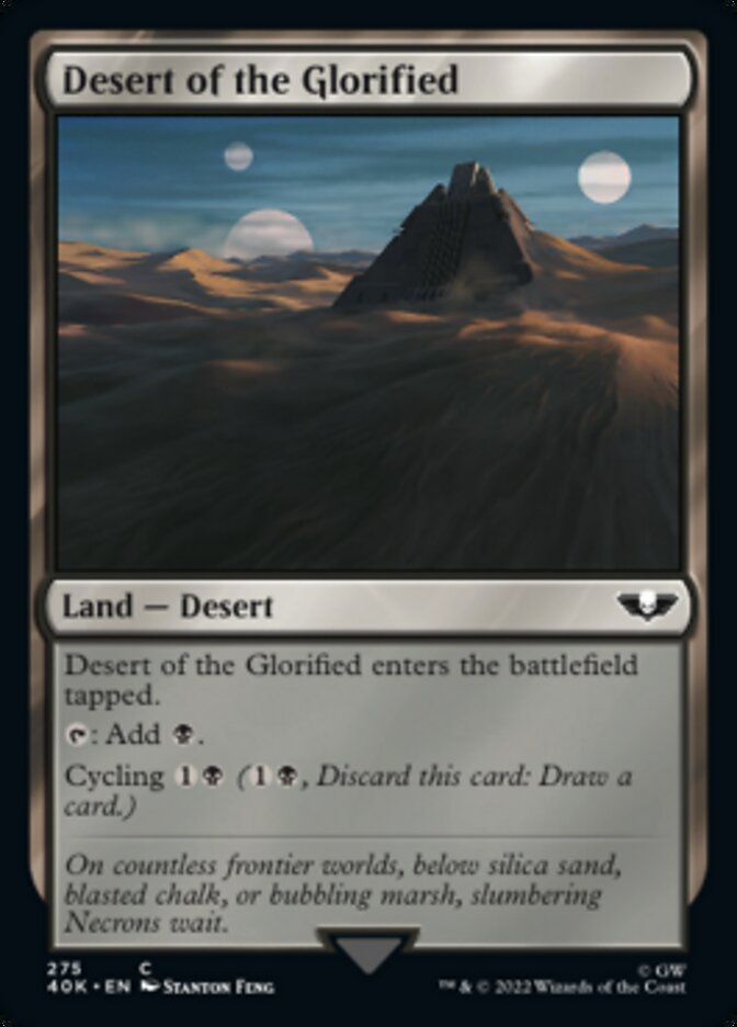 Desert of the Glorified - Warhammer 40,000 Commander (40K)