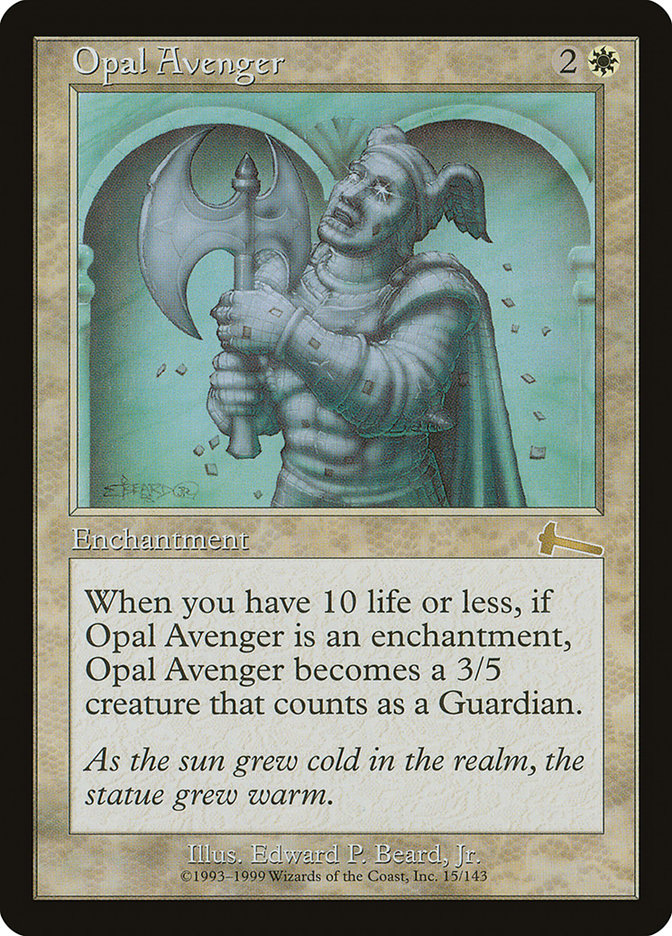 Opal Avenger - Urza's Legacy (ULG)