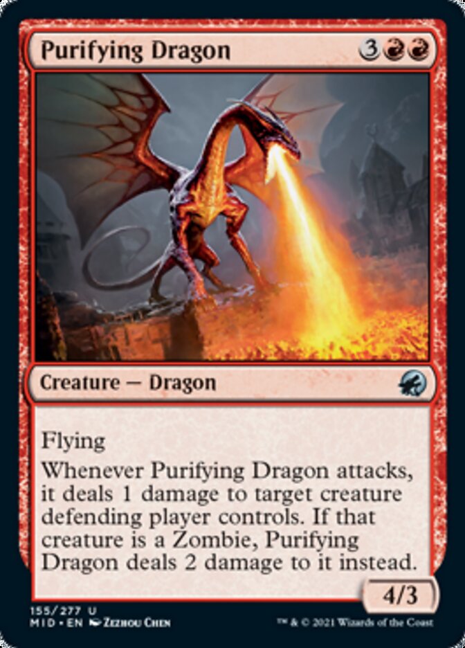 Purifying Dragon - Innistrad: Midnight Hunt (MID)