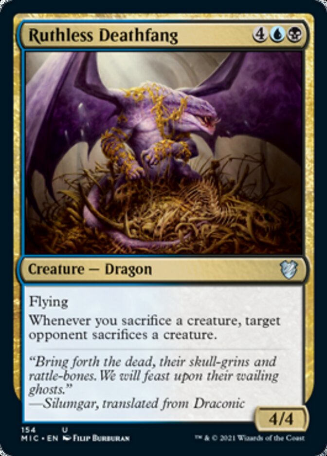 Ruthless Deathfang - Midnight Hunt Commander (MIC)