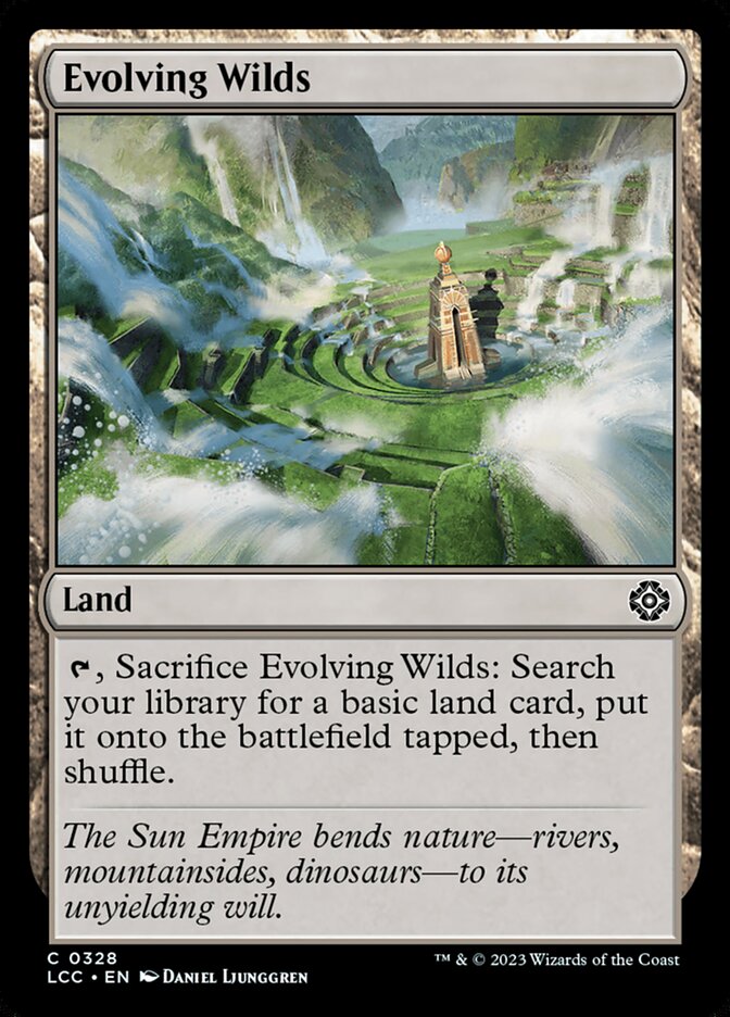 Evolving Wilds - Lost Caverns of Ixalan Commander (LCC)