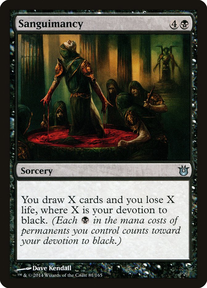 Sanguimancy - Born of the Gods (BNG)