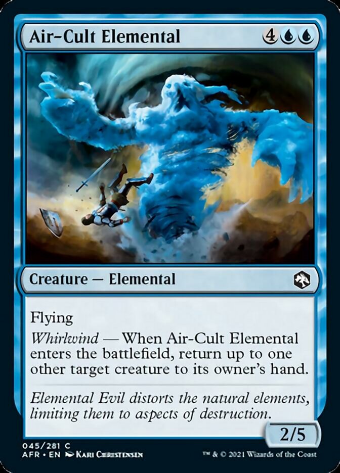 Air-Cult Elemental - Adventures in the Forgotten Realms (AFR)