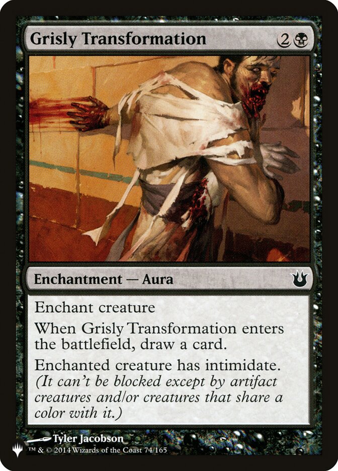 Grisly Transformation - The List (PLIST)
