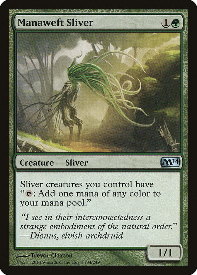 Manaweft Sliver - Magic 2014 (M14)