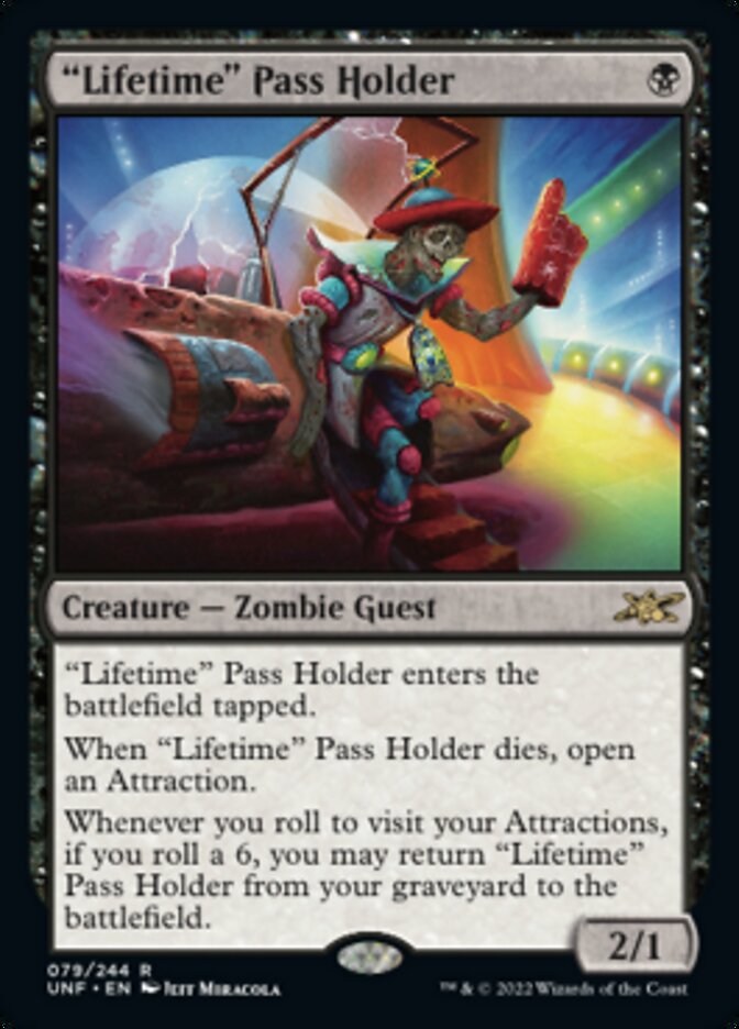 "Lifetime" Pass Holder - Unfinity (UNF)