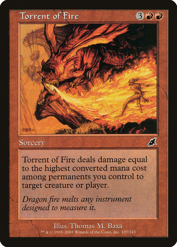 Torrent of Fire - Scourge (SCG)