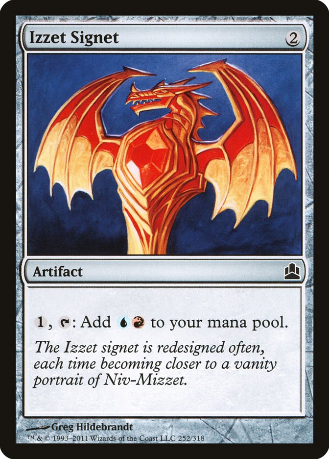 Izzet Signet - Commander 2011 (CMD)
