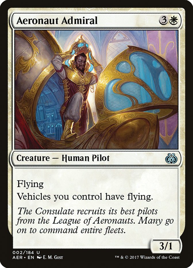 Aeronaut Admiral - Aether Revolt (AER)