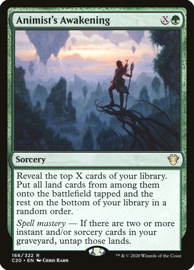 Animist's Awakening - Commander 2020 (C20)