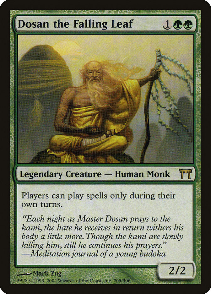 Dosan the Falling Leaf - Champions of Kamigawa (CHK)