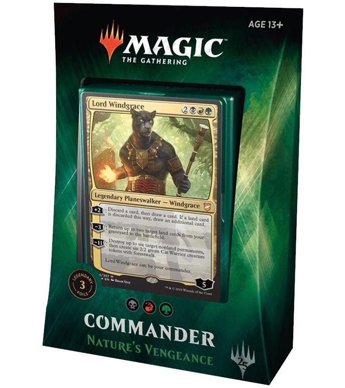 Nature's Vengeance Commander Deck - Commander 2018 (C18)