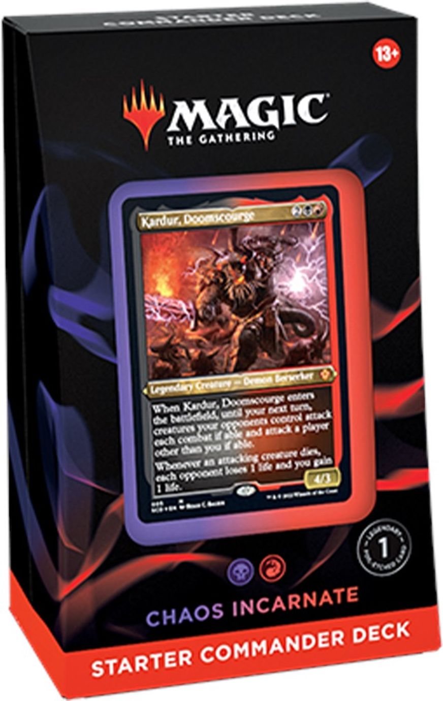 Chaos Incarnate - Starter Commander Deck (SCD)