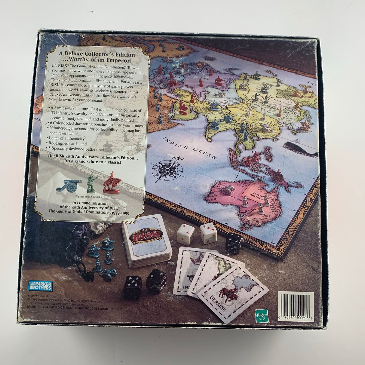 Risk 40th Anniversary Edition (1999) - Parker Brothers