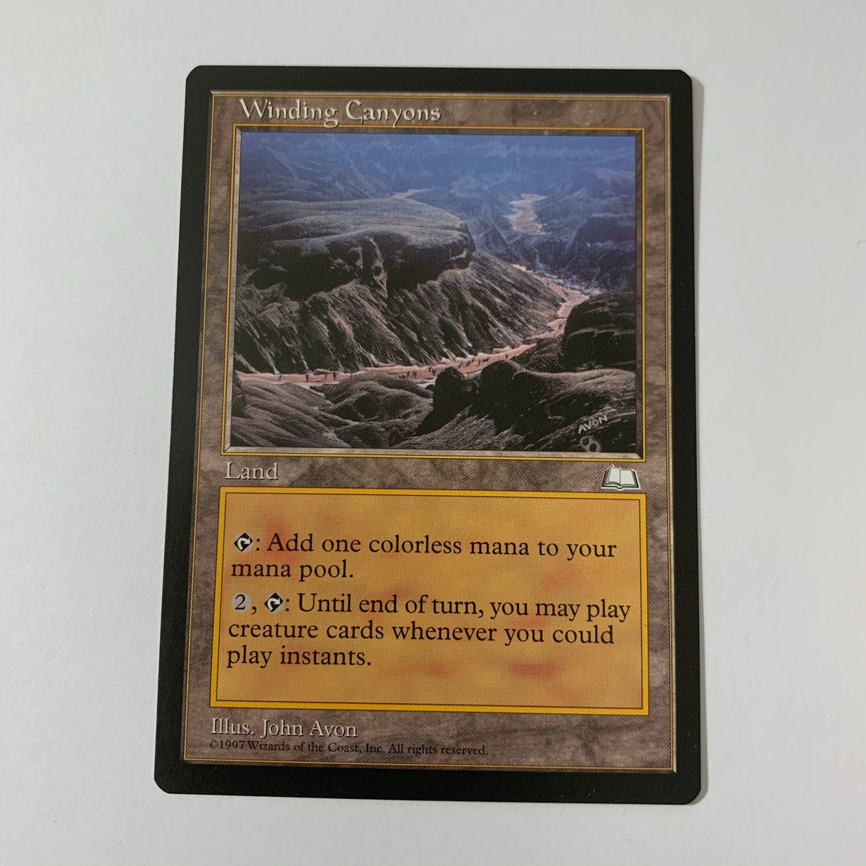 Winding Canyons - Weatherlight