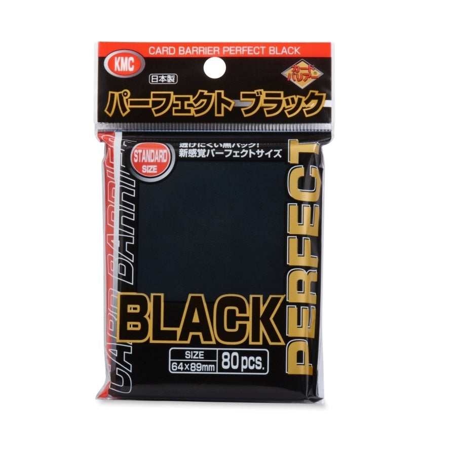 KMC Perfect Size Black Inner Sleeves (100 Count)