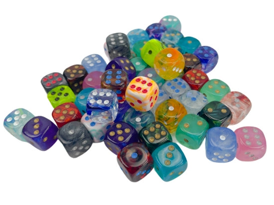 Assorted Chessex Dice (12mm D6)