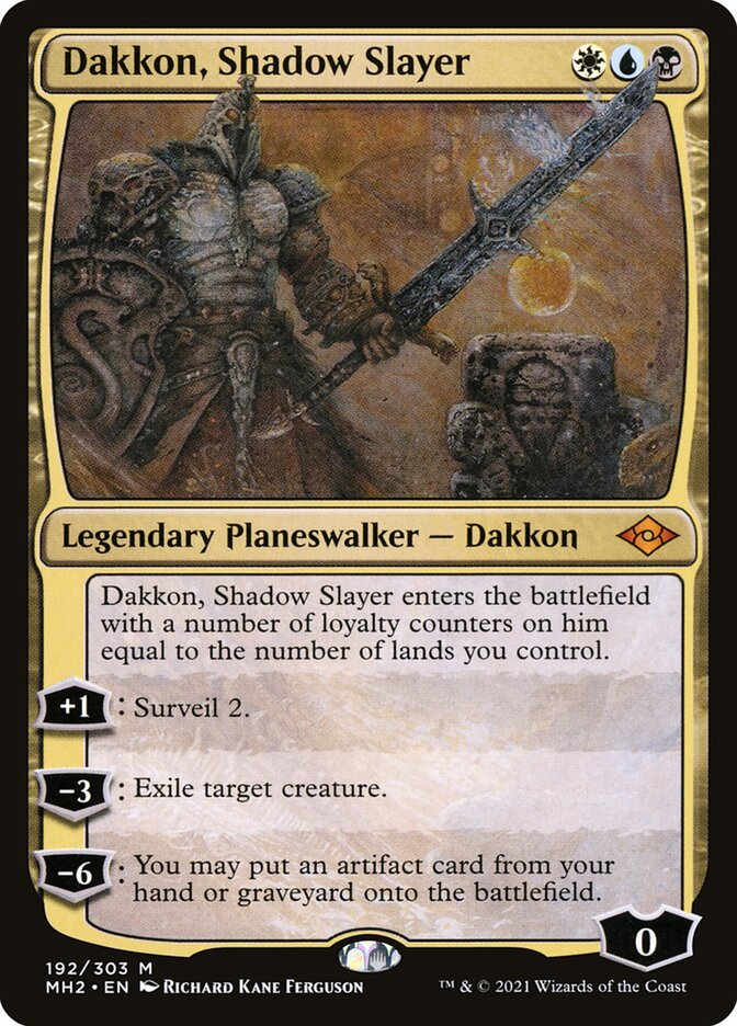 Dakkon, Shadow Slayer (192) - Modern Horizons 2 (MH2)