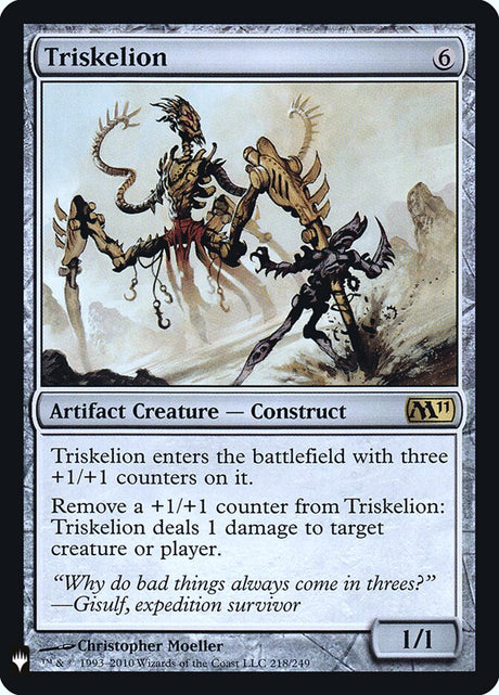 Triskelion (M11-218) - The List (PLST)