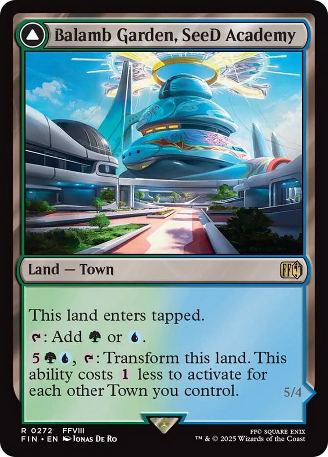 Balamb Garden, SeeD Academy // Balamb Garden, Airborne (272) - [Foil] Final Fantasy (FIN)
