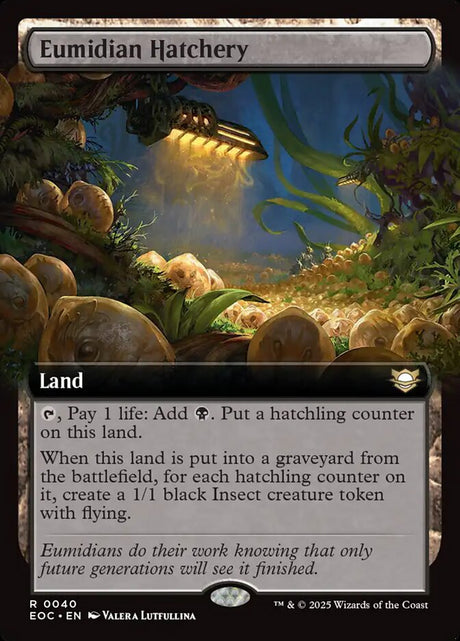 Eumidian Hatchery (40) - Edge of Eternities Commander (EOC)