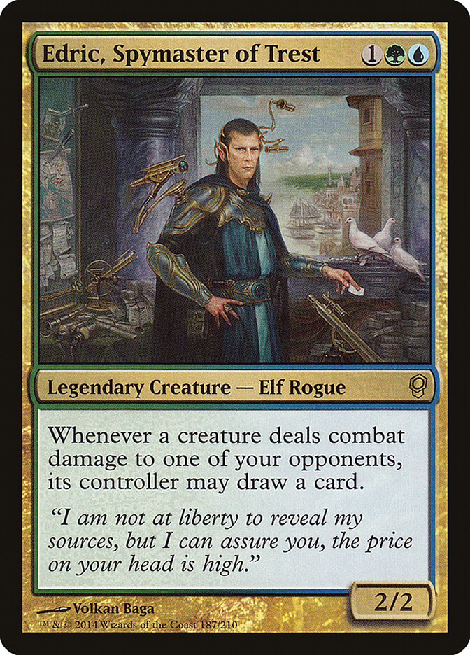 Edric, Spymaster of Trest (187) - Conspiracy (CNS)