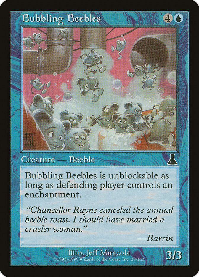 Bubbling Beebles (29) - Urza's Destiny (UDS)