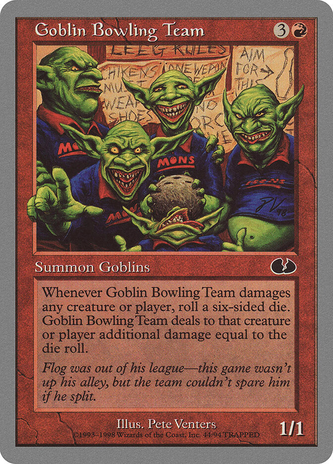 Goblin Bowling Team (44) - Unglued (UGL)