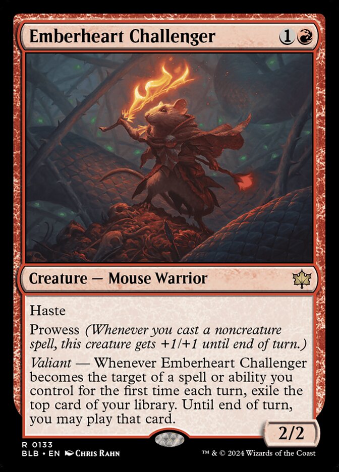 Emberheart Challenger (133) - Bloomburrow (BLB)
