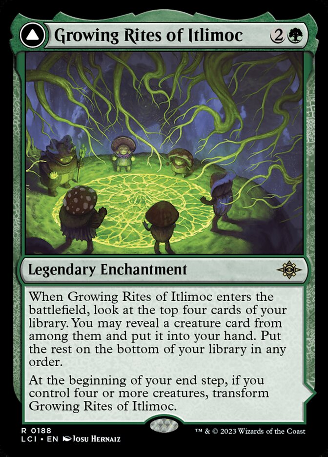 Growing Rites of Itlimoc // Itlimoc, Cradle of the Sun (188) - The Lost Caverns of Ixalan (LCI)