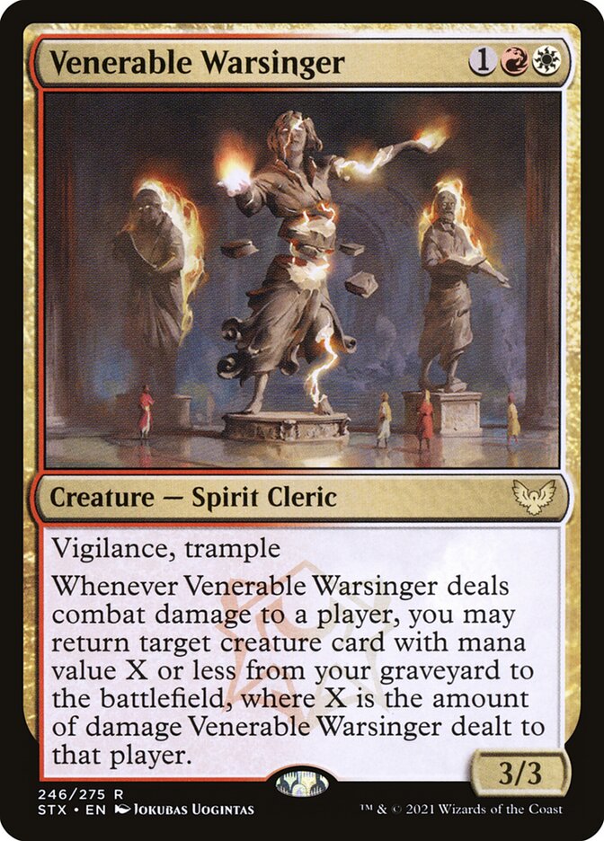 Venerable Warsinger (246) - Strixhaven: School of Mages (STX)