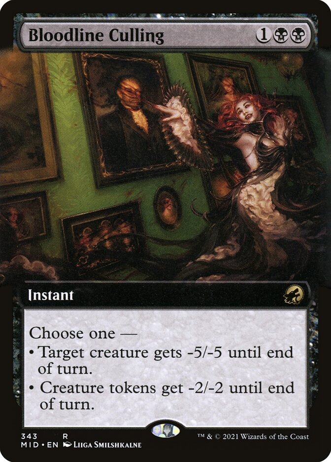 Bloodline Culling (343) - Innistrad: Midnight Hunt (MID)