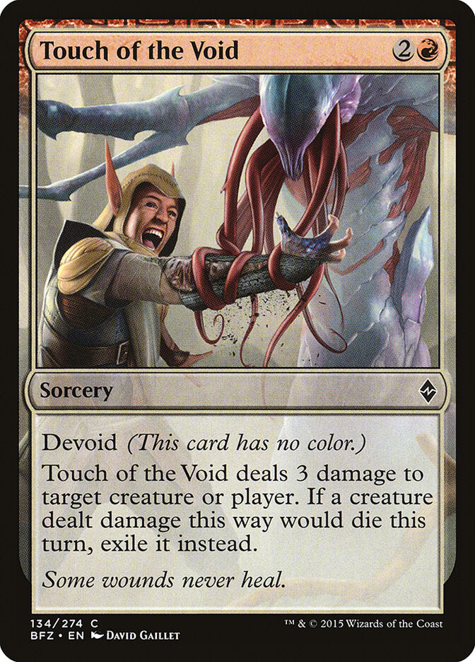 Touch of the Void (134) - Battle for Zendikar (BFZ)