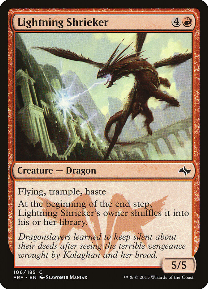 Lightning Shrieker (106) - Fate Reforged (FRF)