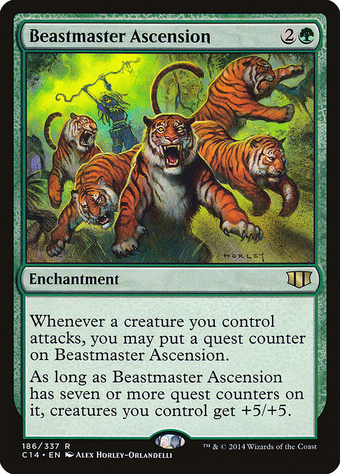 Beastmaster Ascension (186) - Commander 2014 (C14)