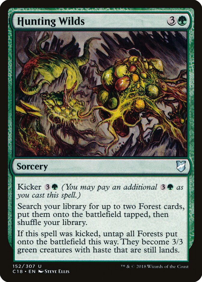 Hunting Wilds (152) - Commander 2018 (C18)