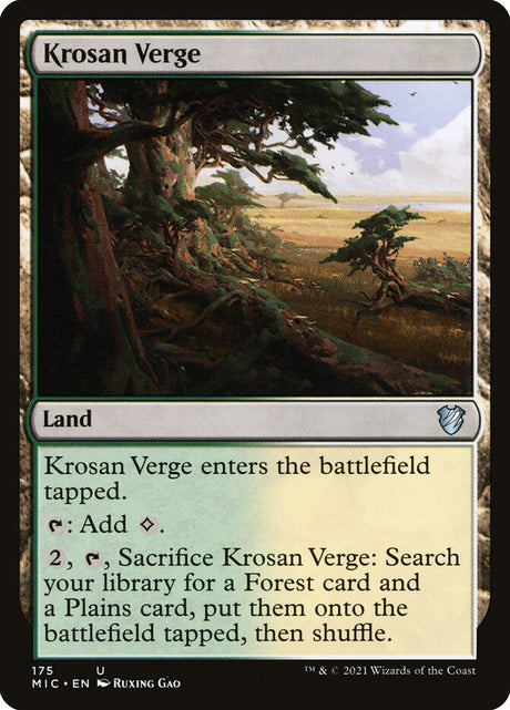 Krosan Verge (175) - Midnight Hunt Commander (MIC)