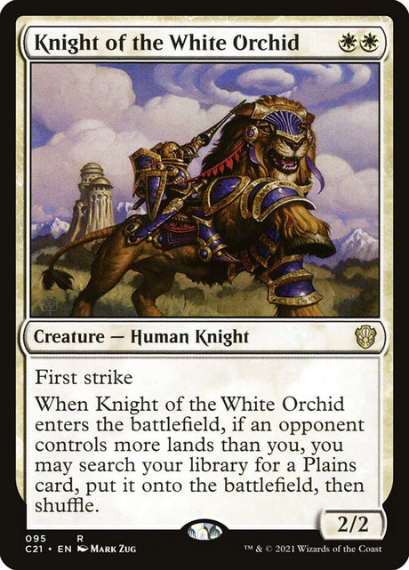 Knight of the White Orchid (95) - Commander 2021 (C21)