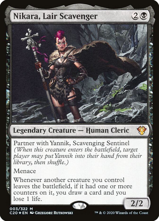 Nikara, Lair Scavenger (3) - Commander 2020 (C20)