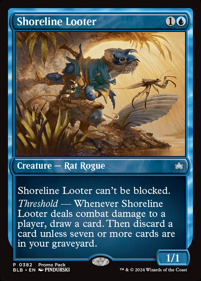 Shoreline Looter (382) - Bloomburrow (BLB)