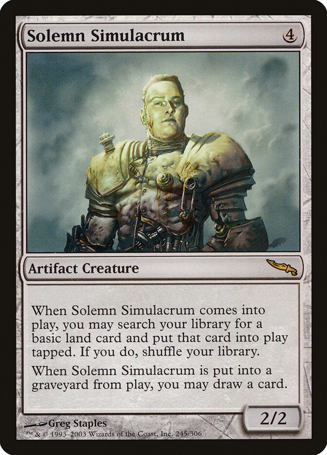 Solemn Simulacrum (245) - Mirrodin (MRD)