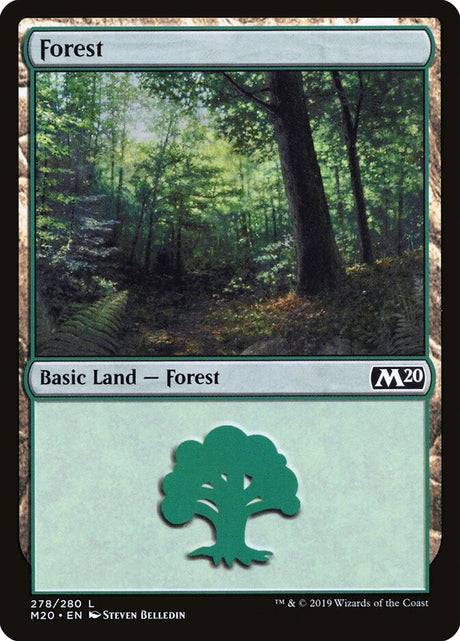 Forest (278) - Core Set 2020 (M20)