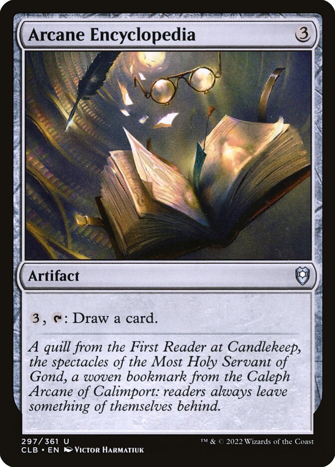Arcane Encyclopedia (297) - Commander Legends: Battle for Baldur's Gate (CLB)