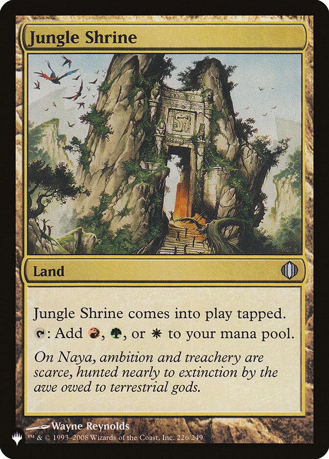 Jungle Shrine (ALA-226) - The List (PLST)