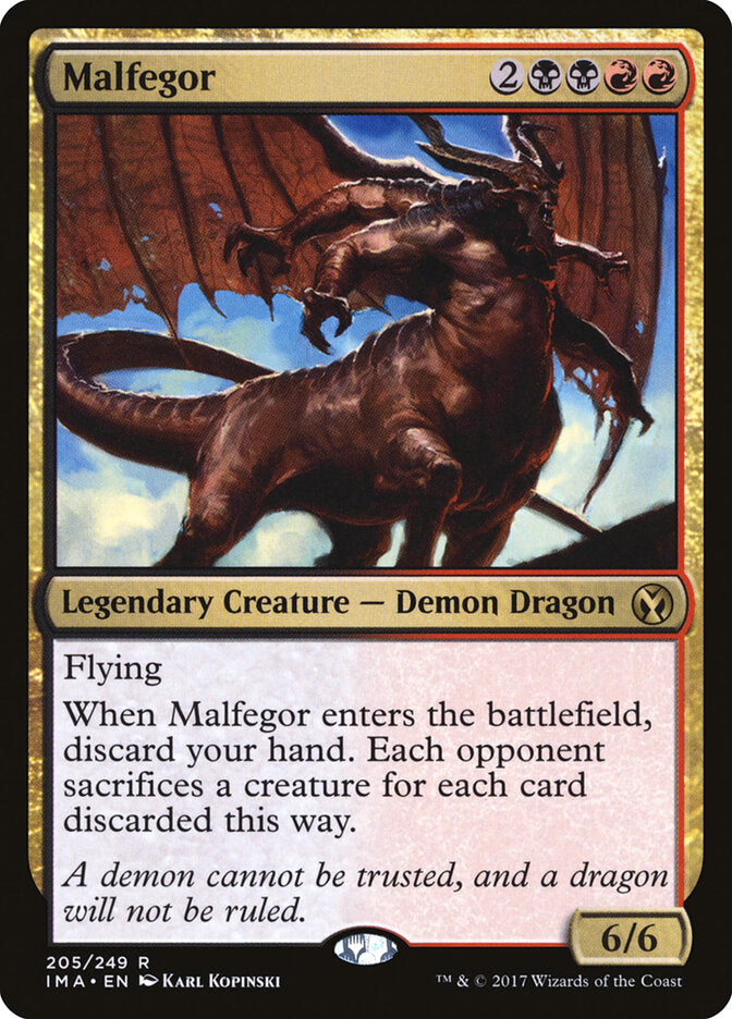Malfegor (205) - Iconic Masters (IMA)