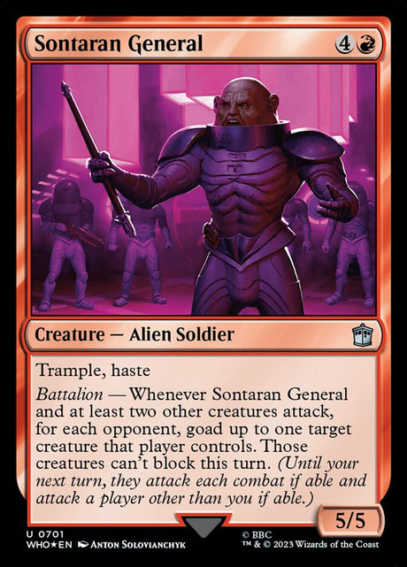 Sontaran General (701) - Doctor Who (WHO)
